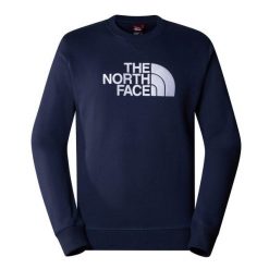 Bluza The North Face Drew Peak Crew. Czarne bluzy męskie The North Face, uniwersalny, bez wzorów, z bawełny, bez kaptura. Za 528.99 zł.