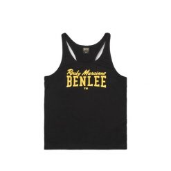 Tank top Benlee Borley. Czarne t-shirty męskie BENLEE, m, bez wzorów, z bawełny, bez kołnierzyka. Za 137.50 zł.
