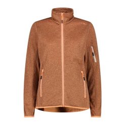 Bluza damska CMP Knit-Tech. Brązowe bluzy damskie CMP, l, bez wzorów, bez kaptura, trekkingowe. Za 249.30 zł.