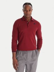 Robe di Kappa Polo Gord 6006570 Czerwony Slim Fit. Czerwone koszulki polo męskie Robe di Kappa, m, bez wzorów, z bawełny, bez ramiączek. Za 139.99 zł.