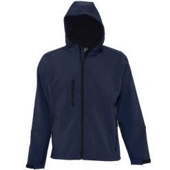 Męska Kurtka Soft Shell Replay Z Kapturem. Niebieskie kurtki sportowe męskie SOL'S, l, bez wzorów, trekkingowe. Za 281.99 zł.
