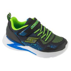 Buty sportowe chłopięce, Erupters III - Derlo. Czarne buty sportowe chłopięce Skechers, bez wzorów, bez zapięcia, trekkingowe, Skechers Sport. Za 239.99 zł.