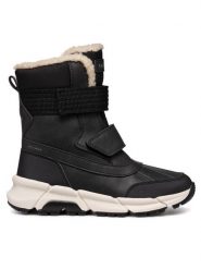 Geox Śniegowce J Flexyper Plus Boy J46LCF 0MEFU C9999 M Czarny. Czarne buty zimowe chłopięce Geox, bez wzorów, ze skóry, bez zapięcia. Za 289.99 zł.