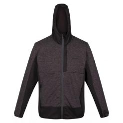 Męski Softshell Z Kapturem Bresdon. Niebieskie kurtki męskie Regatta, l, bez wzorów, z softshellu, sportowe, z kapturem. Za 108.99 zł.