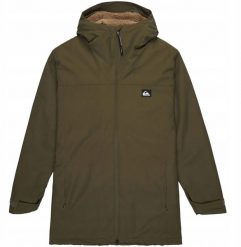 Roxy Overcast 3K Parka Zielone M. Zielone parki damskie Roxy, m, bez wzorów, sportowe, bez kaptura. Za 482.05 zł.