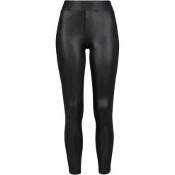 Legginsy Damskie Skóra Syntetyczna 2pak. Czarne legginsy damskie Urban Classics, xs, bez wzorów, ze skóry, trekkingowe. Za 137.99 zł.