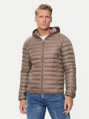 Jott Kurtka puchowa Nico P000MDOW01 Beżowy Slim Fit. Brązowe kurtki męskie jott, l, bez wzorów, z puchu, bez kaptura. Za 679.99 zł.