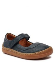 Froddo Półbuty Barefoot Mary J G3140184 M Niebieski. Niebieskie półbuty dziewczęce Froddo, bez wzorów, ze skóry, bez zapięcia. Za 179.99 zł.