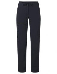 Spodnie damskie Badile Pants III. Czarne spodnie materiałowe damskie Vaude, s, bez wzorów, z materiału, narciarskie. Za 720.65 zł.