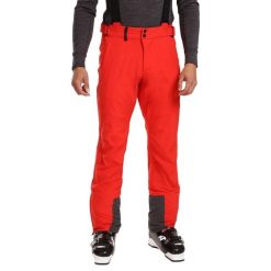 Męskie softshellowe spodnie narciarskie Kilpi RHEA-M. Czerwone spodnie snowboardowe męskie Kilpi, m, bez wzorów, narciarskie. Za 422.05 zł.