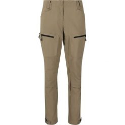 Spodnie damskie Whistler Kodiak. Brązowe spodnie sportowe damskie Whistler, bez wzorów, trekkingowe. Za 389.00 zł.