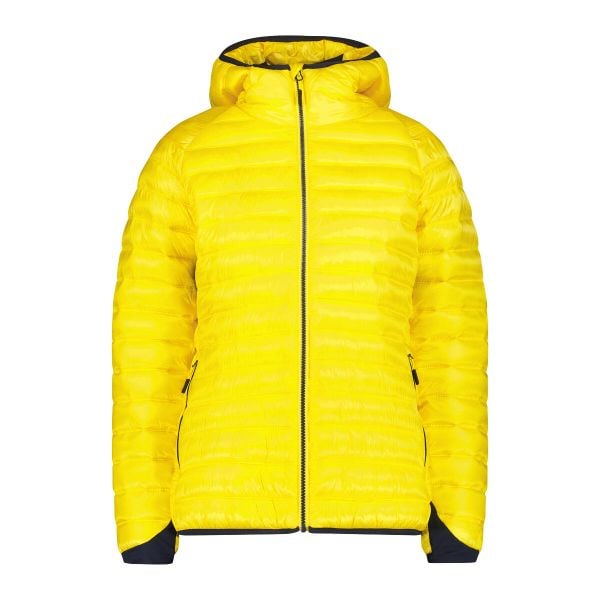 Kurtka ocieplana damska CMP Plynta. Żółte kurtki damskie CMP, m, bez wzorów, z poliamidu, bez kaptura. Za 395.99 zł.