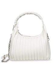 Steve Madden Torebka Bgeneve SM13001396-02002-WHT Biały. Białe torebki do ręki damskie Steve Madden, bez wzorów, ze skóry, bez dodatków. Za 329.99 zł.