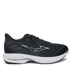 Buty do biegania Mizuno. Czarne buty sportowe męskie Mizuno, bez zapięcia, do biegania, mizuno wave. Za 469.99 zł.