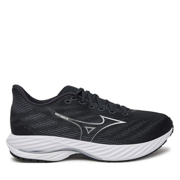Buty do biegania Mizuno. Czarne buty sportowe męskie Mizuno, bez zapięcia, do biegania, mizuno wave. Za 469.99 zł.
