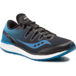 Buty SAUCONY - Freedom Iso S20355-7 Blk/Blu. Czarne buty sportowe męskie Saucony, z materiału. W wyprzedaży za 489.00 zł.