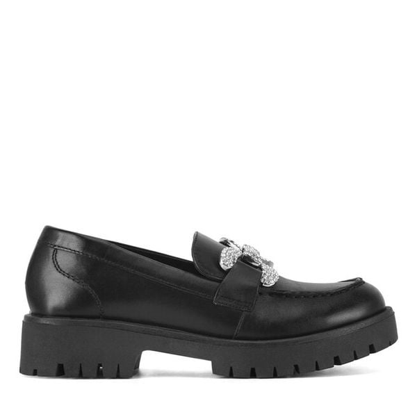 Loafersy Sergio Bardi. Czarne mokasyny damskie Sergio Bardi. Za 159.99 zł.