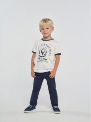 Birba Trybeyond T-Shirt 999 64469 00 D Biały Regular Fit. Białe t-shirty dla chłopców Birba Trybeyond, bez wzorów, z bawełny, bez ramiączek. Za 99.99 zł.