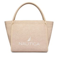 Torebka Nautica. Brązowe torebki do ręki damskie Nautica, bez wzorów, bez dodatków. Za 179.99 zł.