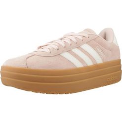 Buty ADIDAS VL COURT BOLD Rose. Białe obuwie sportowe damskie Adidas, bez wzorów, ze skóry, trekkingowe. Za 340.00 zł.