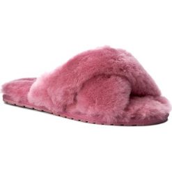 Kapcie EMU AUSTRALIA - Mayberry W11573 Bubblegum. Czerwone kapcie damskie Emu Australia, ze skóry. Za 259.00 zł.
