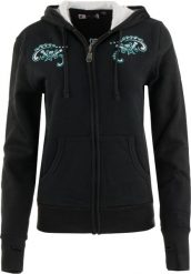 Damska bluza C1rca Tattoo czarna. Czarne bluzy damskie 47 Brand, m, z aplikacjami, z bawełny, z kapturem. Za 203.99 zł.
