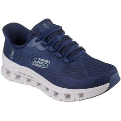 Buty sportowe męskie Skechers Glide step Pro Elron. Niebieskie buty sportowe męskie Skechers, bez zapięcia. Za 490.00 zł.