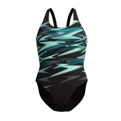 Strój kąpielowy damski na basen Speedo Hyperboom. Czarne kostiumy jednoczęściowe damskie Speedo, uniwersalny, bez wzorów, z materiału, sportowe, na fitness i siłownię. Za 201.98 zł.