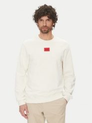 HUGO Bluza Diragol212 50447964 Écru Regular Fit. Bluzy męskie Hugo, m, bez wzorów, z bawełny, bez kaptura. Za 319.99 zł.