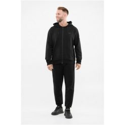 Bluza męska VIKING Team Wear Man Bamboo rozpinana z kapturem. Czarne bluzy sportowe męskie Viking, m, bez wzorów, z kapturem, trekkingowe. Za 299.90 zł.