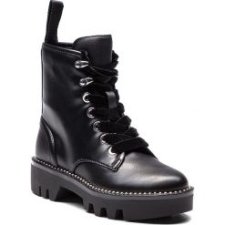 Trapery GUESS - FLDIA4 ELE10 BLACK. Czarne śniegowce i trapery damskie Guess, z materiału. Za 629.00 zł.