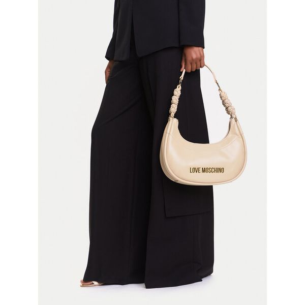Torebka LOVE MOSCHINO. Białe torebki do ręki damskie Love Moschino, bez wzorów, klasyczne, bez dodatków. Za 455.99 zł.