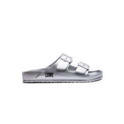 Odzież sportowa wytrzymałe na co dzień na siłownię. Szara klapki damskie LEONE 1947 APPAREL, bez wzorów, na fitness i siłownię. W wyprzedaży za 44.21 zł.