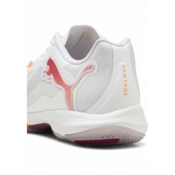 Damskie buty do piłki ręcznej Vantage NITRO™ PUMA. Białe obuwie sportowe damskie Puma, bez wzorów, do piłki ręcznej. Za 669.00 zł.