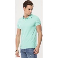 Zielona Koszulka Self Reliant. Koszulki polo męskie Born2be. Za 49.99 zł.