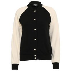 Lekka Bluza Damska Frotte Typu Varsity. Brązowe bluzy damskie Urban Classics, m, bez wzorów, bez kaptura. Za 189.99 zł.