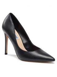 Steve Madden Szpilki Evelyn-E Pump SM19000078 SM19000078-017 Czarny. Czarne szpilki damskie Steve Madden, bez wzorów, ze skóry, bez obcasa, bez zapięcia. Za 339.99 zł.