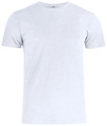 Clique Slub-T dopasowany T-shirt z 100% bawełny slub. Białe t-shirty męskie CLIQUE, m, bez wzorów, z bawełny, bez kołnierzyka. Za 99.20 zł.