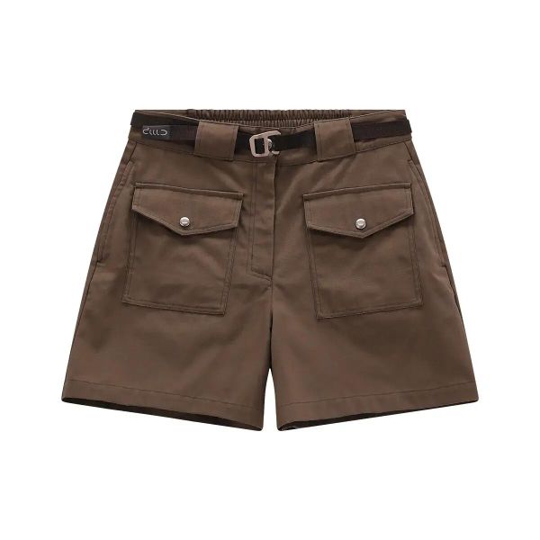 Shorty damski CMP. Zielone szorty sportowe damskie CMP, s, bez wzorów, z materiału, eleganckie, outdoorowe. Za 333.15 zł.