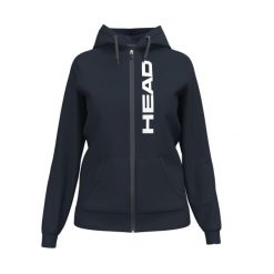 Damska bluza z kapturem full zip Head Club Original. Niebieskie bluzy sportowe damskie Head, bez wzorów, z kapturem, tenisowe. W wyprzedaży za 270.00 zł.