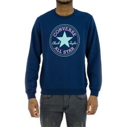Odzież Męskie Converse. Niebieskia bluzy męskie Converse, m, bez wzorów, bez kaptura. Za 286.99 zł.