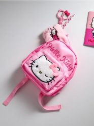 Plecak Hello Kitty - różowy. Czerwone torby i plecaki dziecięce Sinsay. Za 29.99 zł.