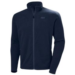 Bluza polarowa męska Helly Hansen Daybreaker Fleece Jacket. Niebieskie bluzy sportowe męskie Helly Hansen, m, bez wzorów, z polaru, bez kaptura, trekkingowe. Za 309.99 zł.