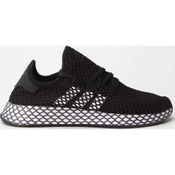Sneakersy czarne Adidas Deerupt Runner J CG6840 - czarny. Czarne obuwie sportowe damskie Adidas, bez wzorów. Za 279.99 zł.