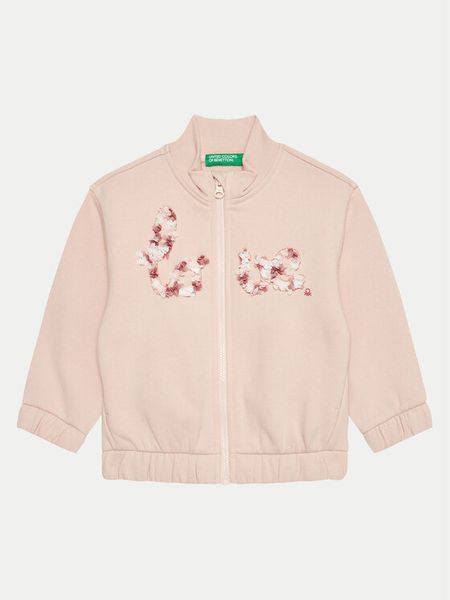 United Colors Of Benetton Bluza 39M2G503J Różowy Oversize. Czerwone bluzy dla dziewczynek United Colors Of Benetton, bez wzorów, z bawełny, bez ramiączek, bez kaptura. Za 59.99 zł.