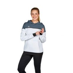 Sweat bluza z kapturem dla kobiet Erima Change. Białe bluzy damskie Erima, na zimę, bez wzorów, z kapturem. W wyprzedaży za 285.00 zł.