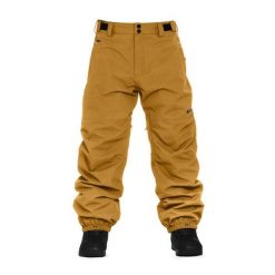 Horsefeathers Baron Pants (amber Gold). Żółte spodnie sportowe męskie Horsefeathers, na zimę, m, bez wzorów, z materiału, narciarskie. Za 657.99 zł.