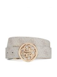 Guess Pasek Damski Noelle BW9166 P4235 Écru. Paski damskie Guess, z aplikacjami, ze skóry. Za 239.99 zł.