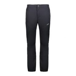 Spodnie softshell męskie CMP Migel Pant. Czarne spodnie snowboardowe męskie CMP, m, bez wzorów, z softshellu, narciarskie. Za 392.99 zł.
