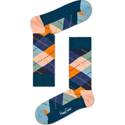 Happy Socks - Skarpety Argyle. Szare skarpety męskie Happy Socks, z bawełny. Za 39.90 zł.